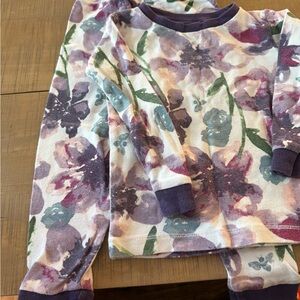 Floral Long Sleeve Pajama Set